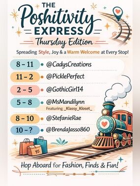 Cadyscreations is LIVE with Poshitivity Express